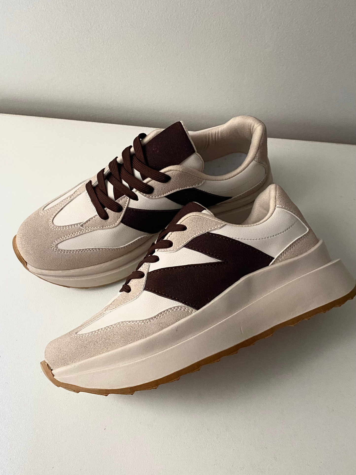 Zapatillas Donna Beige